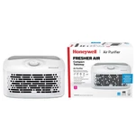 Honeywell Air Purifier 465 Sq Ft Tabletop Reduces Dust Pollen Pet White. Fixed Price $66.25.