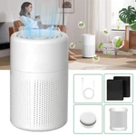 2IN1 Air Purifier Smoke Odor Negative Ion Generator Household Hepa. Fixed Price $24.99.