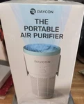 Portable Air Purifier Blue White H13 True Hepa Filters RHA200-23E-BLU New. Fixed Price $20.99.