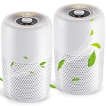 2 Pack Tplmb Air Purifiers For Bedroom H13 Hepa Filter, Fragrance Better Sle. Fixed Price $191.24.