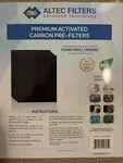 Altec Filters 4 Activated Carbon Compatible W HPA200 Air Purifier Premium Qu. Fixed Price $19.99.