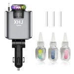 Car Air Freshener Usb Charger Retractable Cable Led Star Light Auto Diffuser. Fixed Price $29.99.