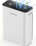 Homvana Air Purifier For Home Larger Bedroom, H13 True Hepa White. Fixed Price $141.99.
