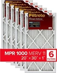 Filtrete 20X30X1 Air Filter Mpr 1000 Merv 11, Allergen Defense, 6-PACK AD22. Fixed Price $99.99.