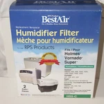Best Air H55-C Humidifier Filter 2 Pack Holmes Vornado Super Gerry. Fixed Price $14.74.