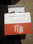 Koios True Hepa Air Purifier 3PK. 5"BY 4" Inch Filters .HA1122-1. Fixed Price $23.99.