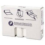 Integrated Bagging Systems IBSS334016N Hdpe Can Liners 33"X40" Clear. Fixed Price $50.75.