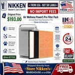 Nikken Air Wellness POWER5 Pro Filter Pack Hepa Replacement Set #1439 Us Seller. Fixed Price $168.00.