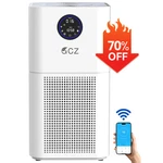 Gcz Wifi Air Purifiers For Home Large Room Up To 3500 Sq.ft, H13 True Hepa. Fixed Price $144.00.