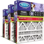 Bestair Odor AHHW2025-11R 20X25X4 Honeywell Pleated Pet Filter -pack Of 3. Fixed Price $139.97.