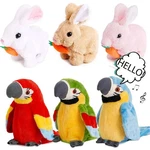 Talking Rabbit Parrot Plush Toy Lovely Speaking Sound Record Repeat Kids. Fixed Price $9.47.