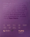 Yupo Heavy Pads 11"X14" 10 Sheets/pkg-white 144LB (pack Of 1). Fixed Price $111.06.