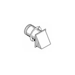 Broan Nutone Pressure Relief Damper With Wall Cap And 6" Collar. Fixed Price $115.89.