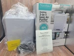 Nuvomed 3-IN-1 Lonic Air Purifier W/ Hepa Filter Removes 99% Of Impurities. Fixed Price $32.49.