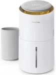 Mistfree Bedroom Humidifier With Auto Control, Night Light & Easy Clean, 3L. Fixed Price $124.99.