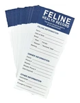Revival Animal Health, Cat Record (25-PACK), White & Blue. Fixed Price $20.88.