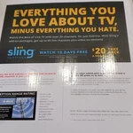 Indoor Flat Hdtv Antena Multi-directional. Rca.. Fixed Price $17.05.