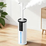 Whisper-quiet 2.11GAL Top Fill Humidifier For Large Rooms With Diffuser. Fixed Price $142.99.