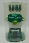 Joie Sweet Corner Chocolate Fondue Set New Nib Msc Int. W/forks. Fixed Price $11.00.