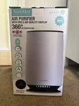 Nuvomed Room Air Purifier - PM2.5 Quality Display, 360 White New In Box. Fixed Price $29.99.