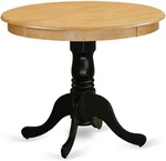 East West Furniture Antique Dining Room Table - Round Kitchen Top. Fixed Price $215.10.