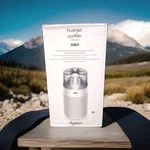 Dyson Hushjet Purifier Compact HJ10 Silver And White. Fixed Price $293.00.
