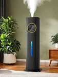 Lacidoll 8L 2.1GAL Cool Mist Humidifier Essential Oil Diffuser Black - Used. Fixed Price $29.99.