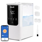 Levoit Humidifiers For Bedroom Home, Smart Warm And 4.5L Humidifier, White. Fixed Price $61.77.