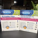 Best Air Perfect Blue Humidifier Filter 2 Boxes Each Has Pk H55 Chlora-clear. Fixed Price $24.95.