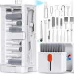 32 1 Cell Phone Cleaning Kit With Charging Port Cleaner,stylus White. Fixed Price $19.99.