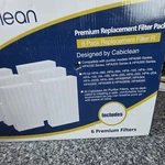 6 Pack Filter Replacement For Honeywell HPA100 HPA200 HPA300 Cabiclean Air Pur. Fixed Price $23.70.