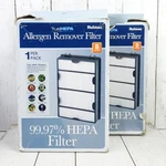 Pack Of 2 Holmes True Hepa Allergen Remover Filter, Type (HAP600) - Open Box. Fixed Price $17.99.