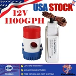 12V 1100GPH Boat Bilge Water Pump Electric Submersible Auto With Float Switch Us. Fixed Price $31.99.