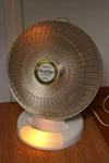 Presto Heatdish Plus Footlight Parabolic Electric Heater Model 0791206 Tested. Fixed Price $55.00.