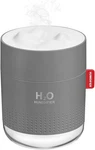 Portable Mini Cool Mist Humidifier, 500ML Usb Personal Desktop Gray. Fixed Price $25.63.