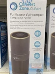New Box Comfort Zone Clean Mini Air Purifier Black. Fixed Price $21.00.