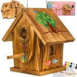 Bird Houses For Outside,diy Kit Adults & ,solid Mortise Tenon Structure.... Fixed Price $44.77.