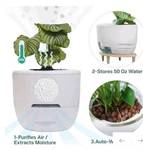 New Open Box!! Verta Air V1 Auto Purifier And Self-watering Planter White. Fixed Price $220.00.