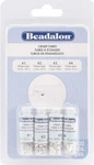 Crimp Tubes Variety Pack Sizes 1 2 3 & 4 600/PKG-SILVER-PLATED Fabric. Fixed Price $21.92.