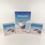 New Bionaire Cleanair Mini True Hepa Purifier White + 2 Replacement Filters. Fixed Price $99.95.