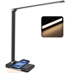 Jostic Led Desk Lamp With Night Light, Fast Wireless Charger, Usb Charging Po.... Fixed Price $50.94.