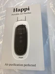 Happi Go Wearable Air Purifier Necklace New White Rechargeable Ionizer KJ06-WHT. Fixed Price $29.99.