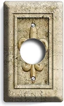 Fleur De Lis Royal Crown Flower Lightswitch Wall Plate Outlet Living Dining Room. Fixed Price $18.99.