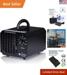 Ozone Generator 60,000MG Industrial O3 Air Purifier Deodorizer - Black. Fixed Price $132.34.