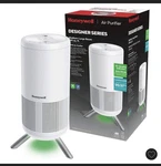 Honeywell Designer Series Tower True Hepa Air Purifier Voc Sensor, White. Fixed Price $129.99.
