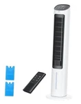 Dreo Evaporative Air Cooler, 40 Standing Bladeless Cooling Fan White Black. Fixed Price $220.75.