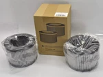 MK01 / MK06 Air Purifier Replacement 3 In Filters Set Of 2. Fixed Price $18.00.