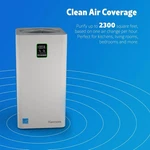 Air Purifier With H13 True Hepa Filter, 2300 SQ,3-STAGE, 5 Speeds-kenmore PM4030. Fixed Price $179.00.