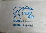 Living Air Peak Iii Electronic Portable Purifier 12 Volt Home Car. Fixed Price $30.00.