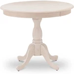 East West Furniture 1-PIECE Round Dining Table With Wire Brush Butter.... Fixed Price $194.54.